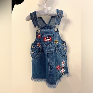 Vintage overall dress